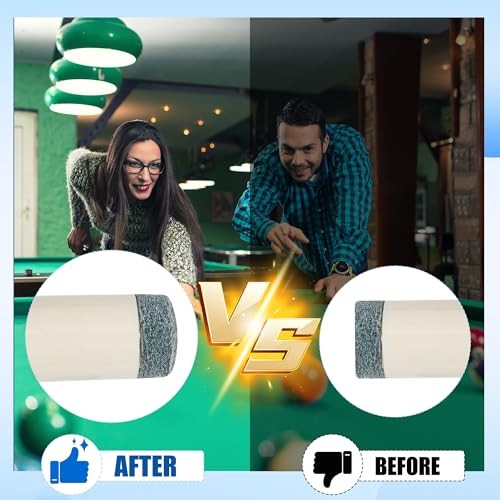 Billiards Pool cue Tips Replacement kit, Professional Billiards Accessory for