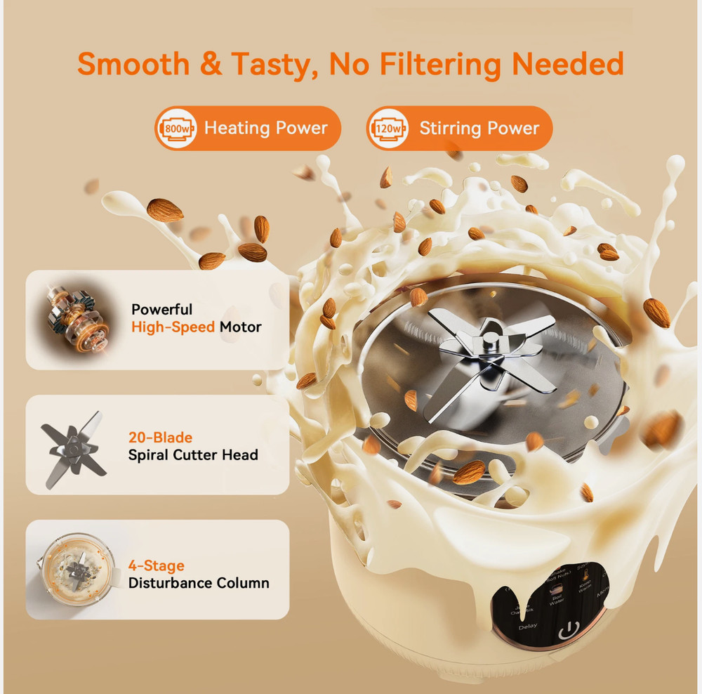 Multifuntional Nut Milk Maker Model HX-DJ06