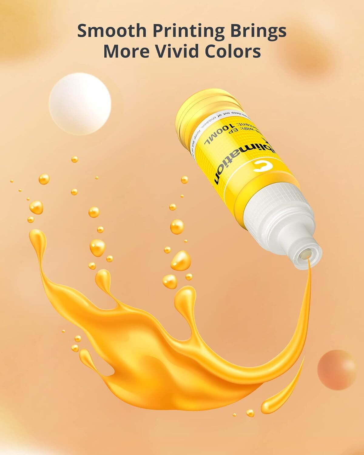 400ML Hiipoo Sublimation Ink with Heat Tape Refill for ET-2400 ET-2720 ET-2800