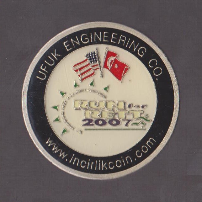 UFUK Engineering Co. Challenge Coins 1.75 Inch DIA