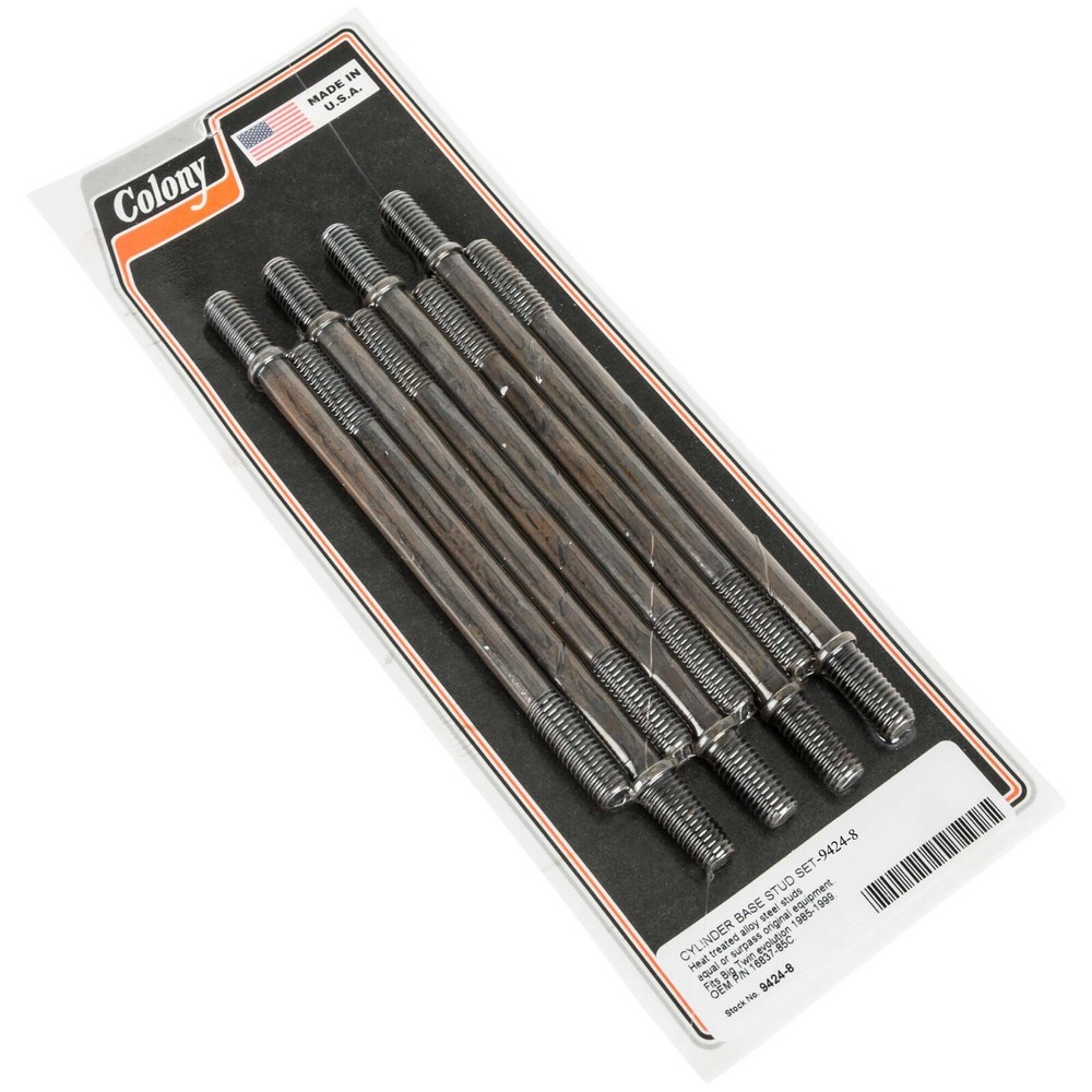 Replacement Cylinder Stud Set For 85-99 Harley Evolution 16837-85C 65442