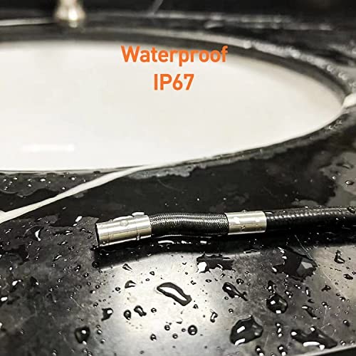 Two-Way Articulating Borescope with Light, Video Industrial Endoscope