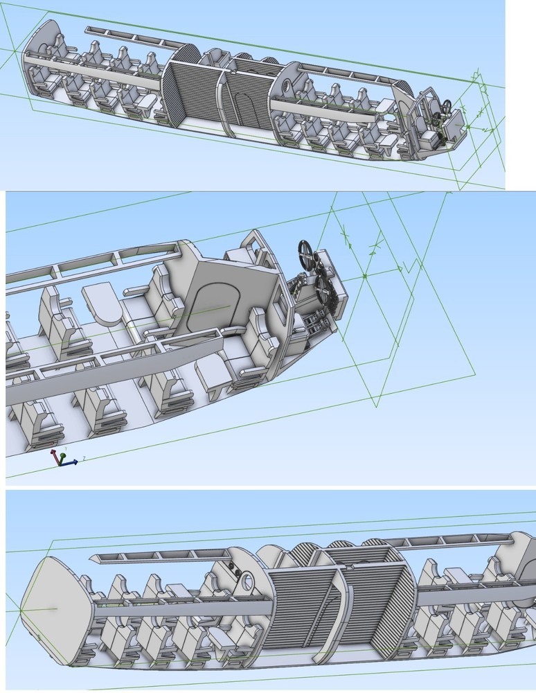 Handley Page HP.42W 3D data set for 1/72 scale