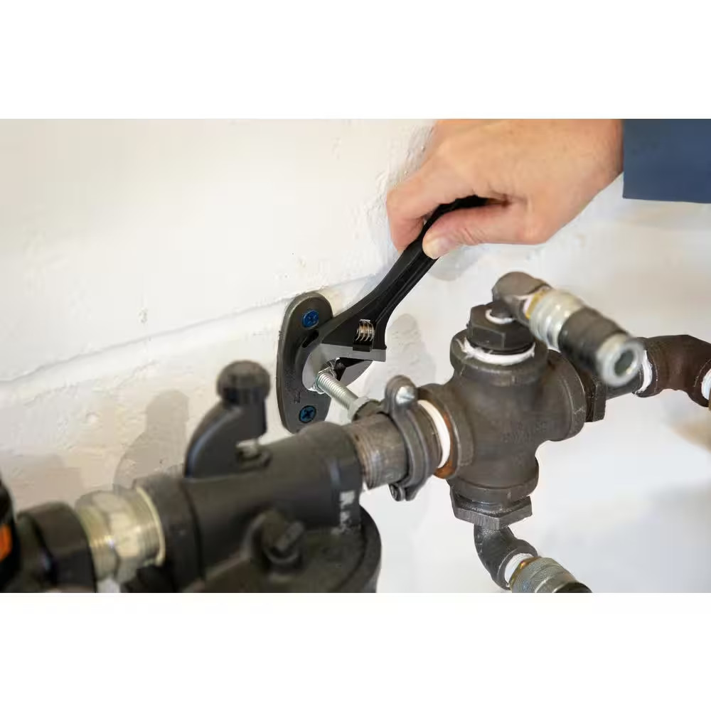 6 In. Black Oxide Adjustable Wrench