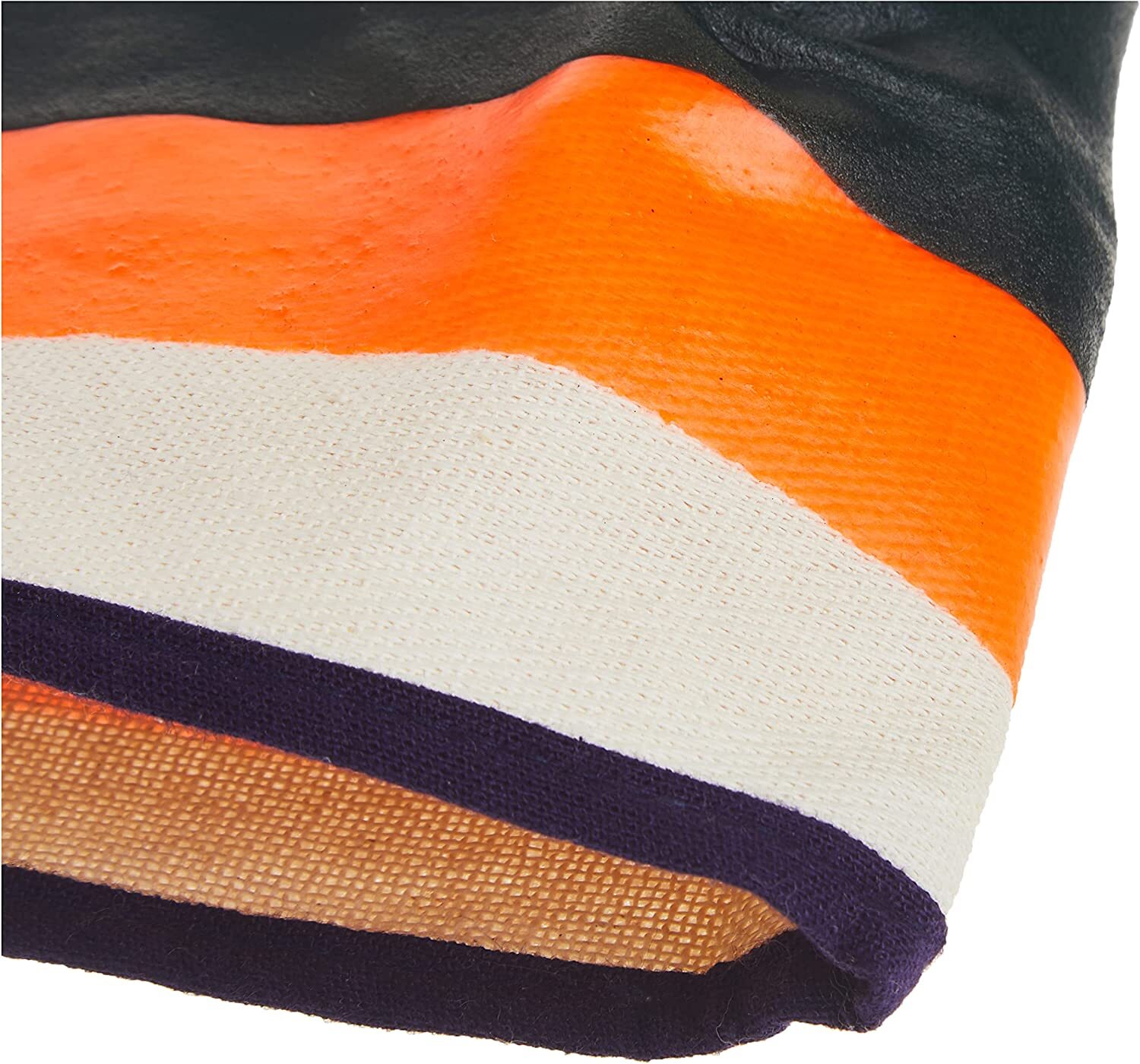 MCR SAFETY CHEMICAL RESISTANT GLOVES DOUBLE DIPPED RUBBER WORK GLOVES SIZE LARGE