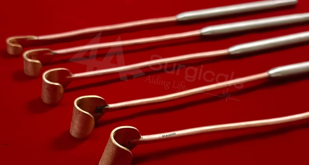 4A Kidney Hylam Retractor Malleable Copper.