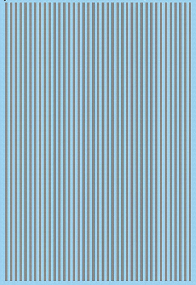 Stripes Silver 0 1/32in 1:3 2 Decal