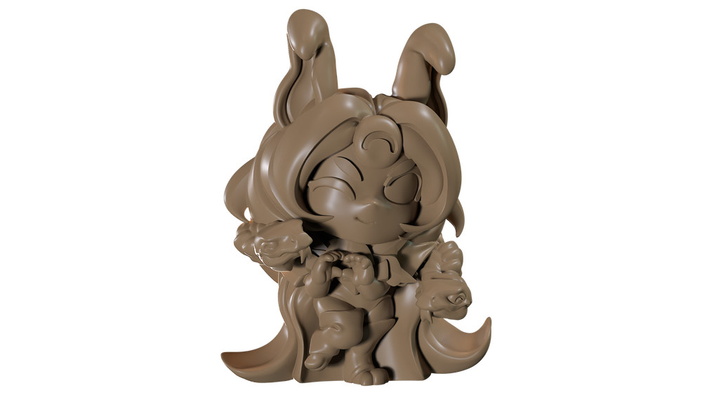 Capsule Chibi - Valentine Lagomorph