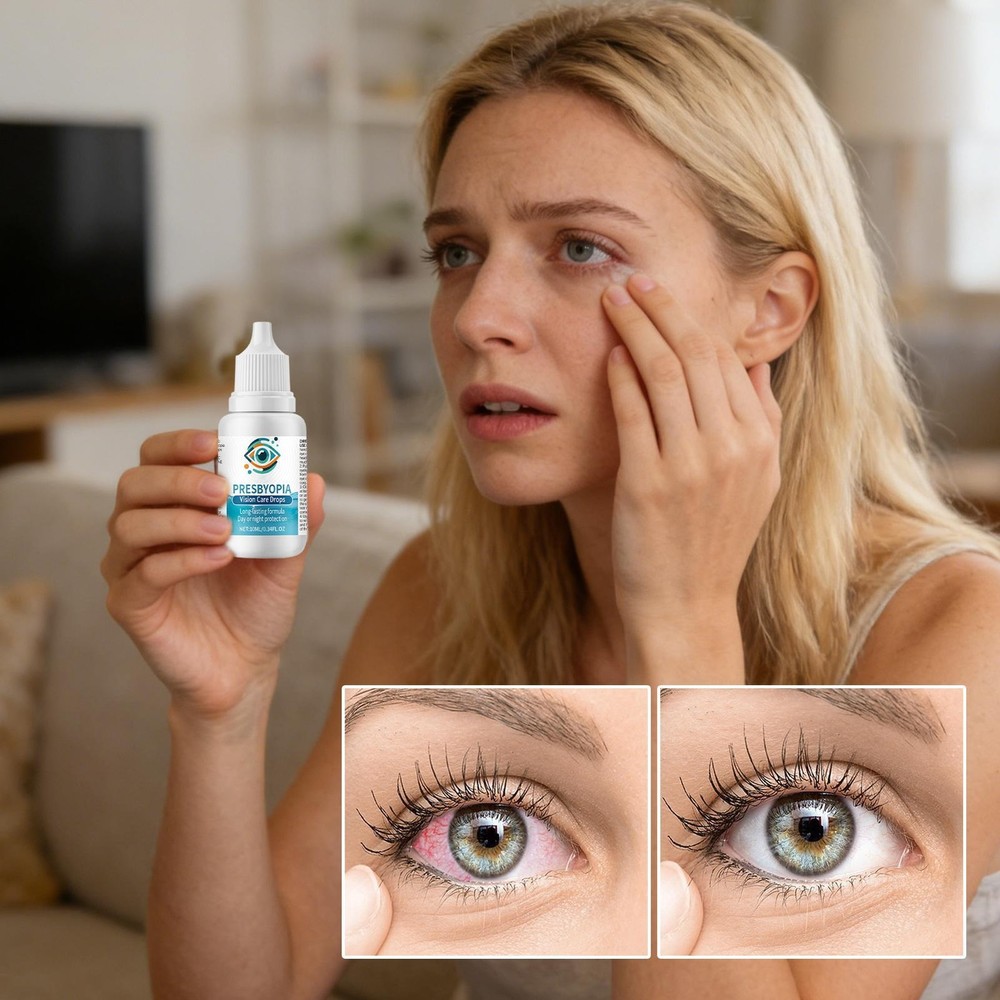 Presbyopia Vision Restore Eye Drops Refresh Eye Drops 10ml Hydration Eyedrops