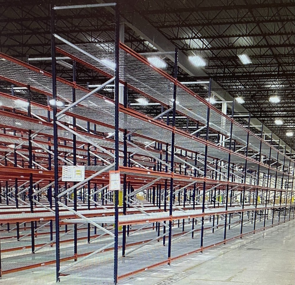 Mecalux Wide-Span Shelving 48"Dx16'Tx8'W Sections