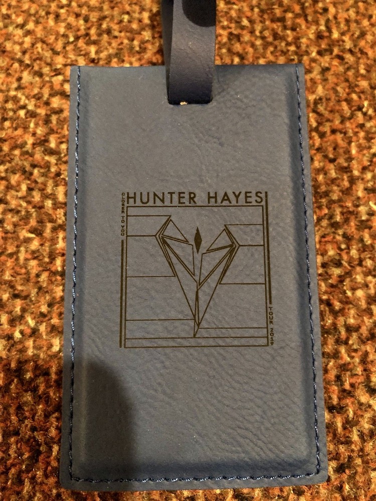 NEW Hunter Hayes Luggage Tag