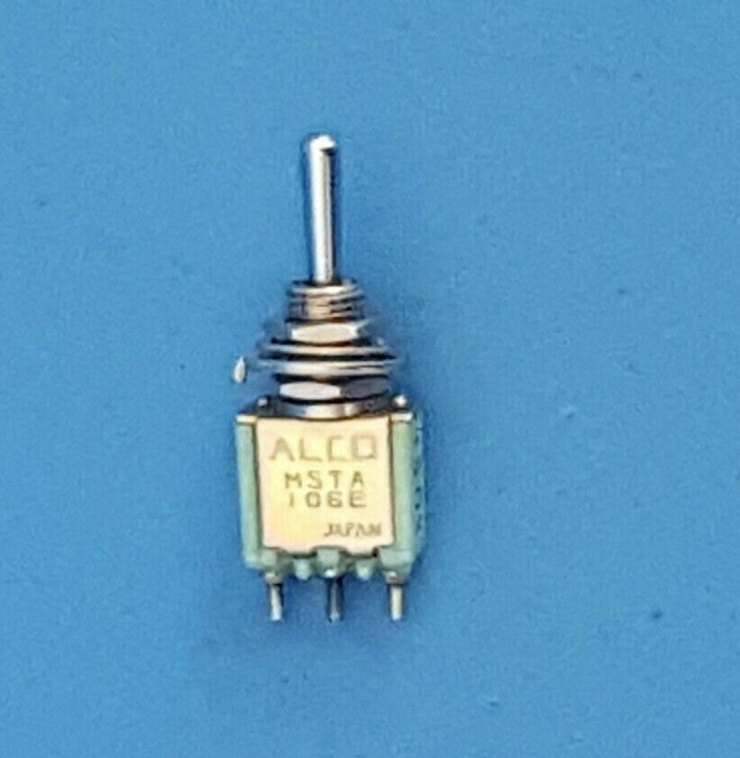 SWITCH TOGGLE,MSTA-106E , SPDT 6A 125V (1 Pc)
