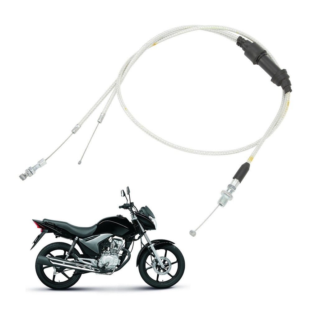High Strength Dual Throttle Cable Better Performance For CG150 Engine Premium