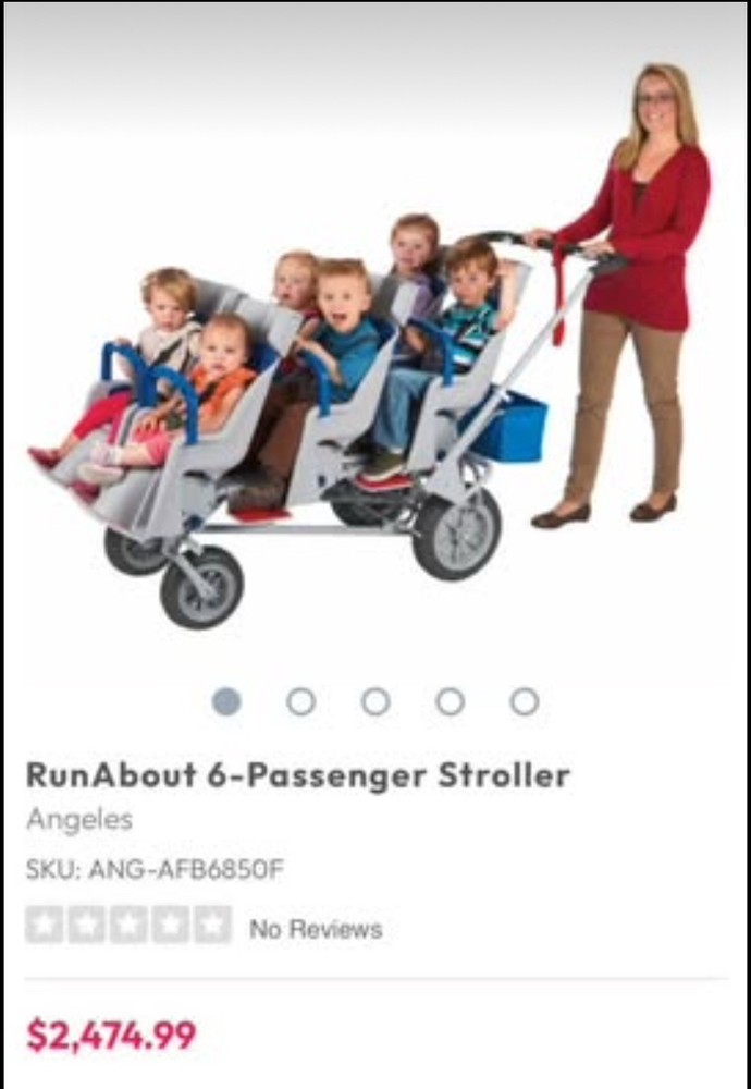 RunAbout 6-Passenger Stroller