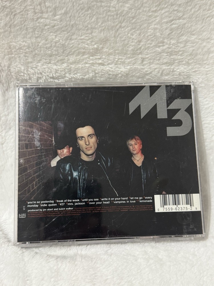 Marvelous 3 Hey! Original Signed CD & Booklet Music Not Authenticated Autograph