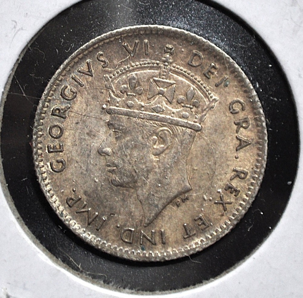 1942-c Newfoundland 5 cents