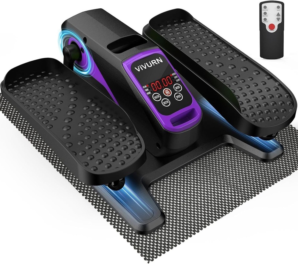 -018 Under Desk Elliptical 12 Speed 5 Modes Mini Motorized Leg Exerciser While