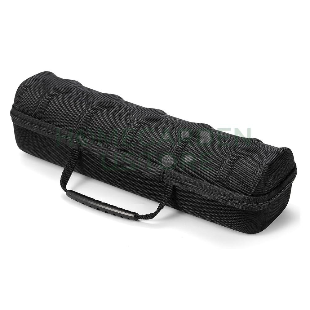 5-Compartment Portable Watch box - With Handle, Flip-Top Lid, and Soft Lining