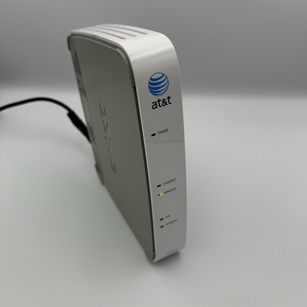 AT&T 2Wire Wireless Gateway DSL Router Modem W/Power Adapter Complete & Working