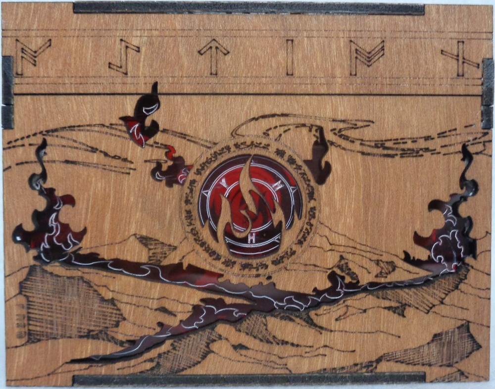 MTG Commander Deck Box XL RED Magic the Gathering