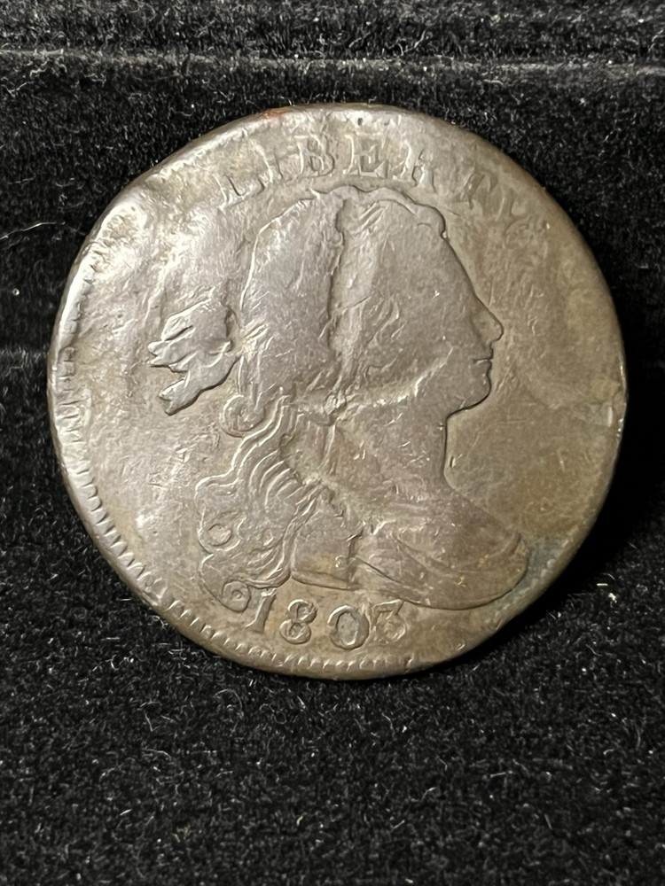1803 large cent Damaged/Bent