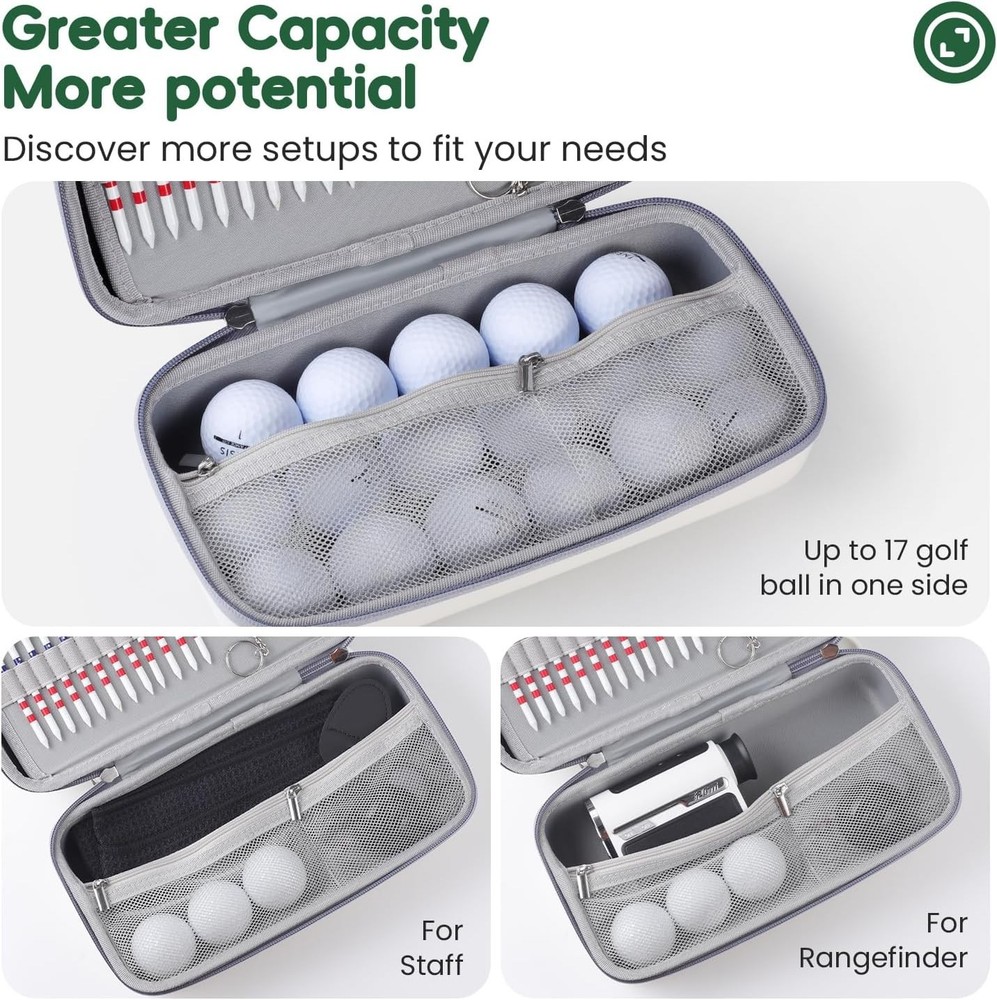 23-Piece Golf Accessories Set with Customizable EVA Case – Gift Ready