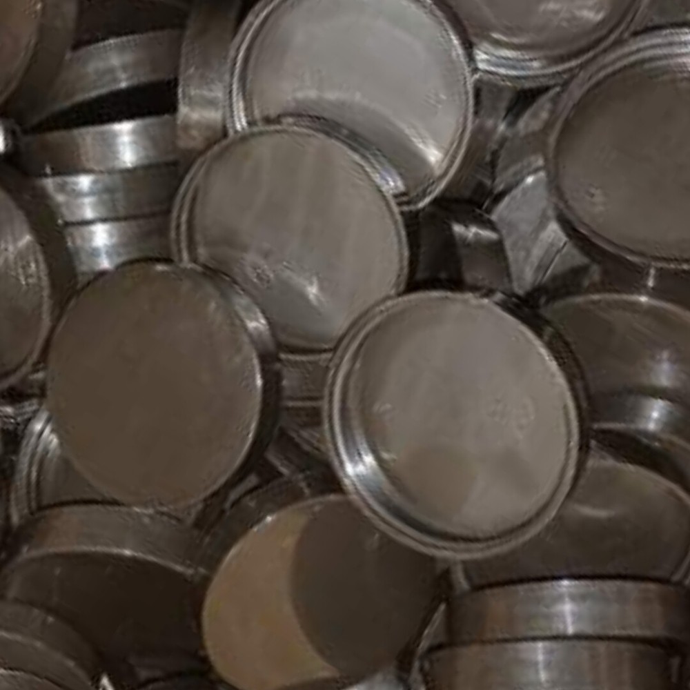 58/400 Black Smooth Unlined Jar Caps | Quantity Per Package: 96