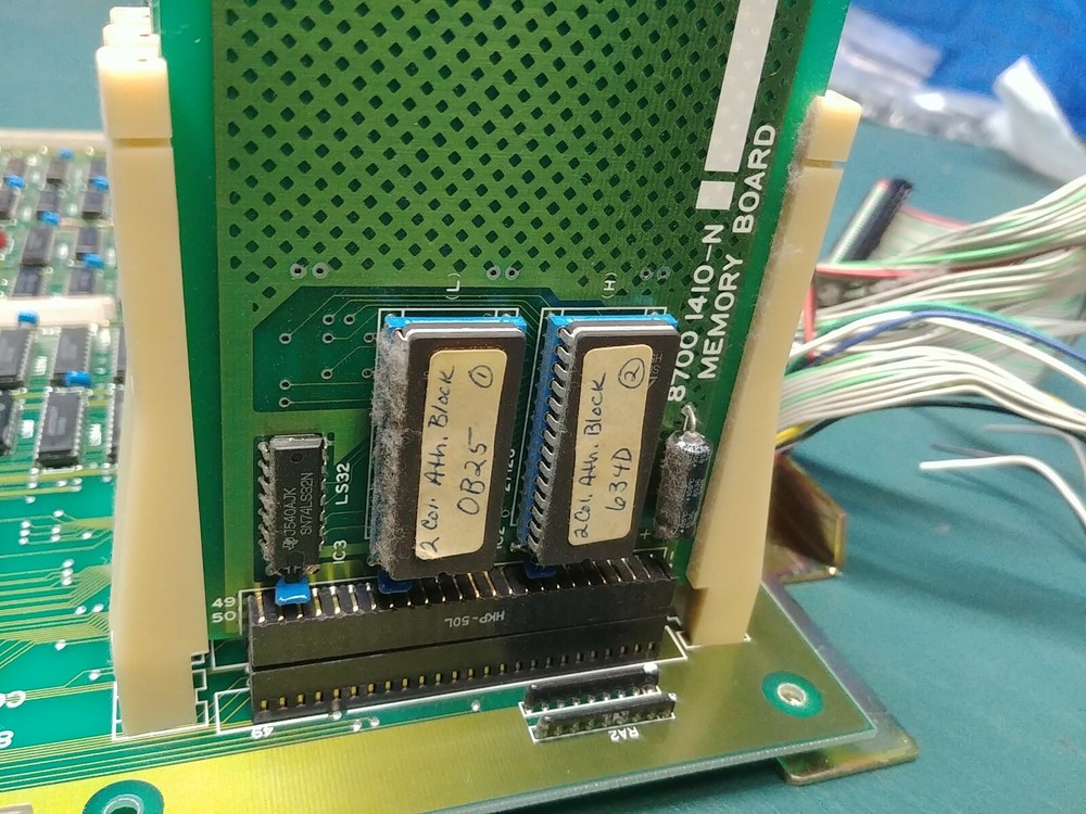 Barudan embroidery machine Control Board 87001210F Memory 1410