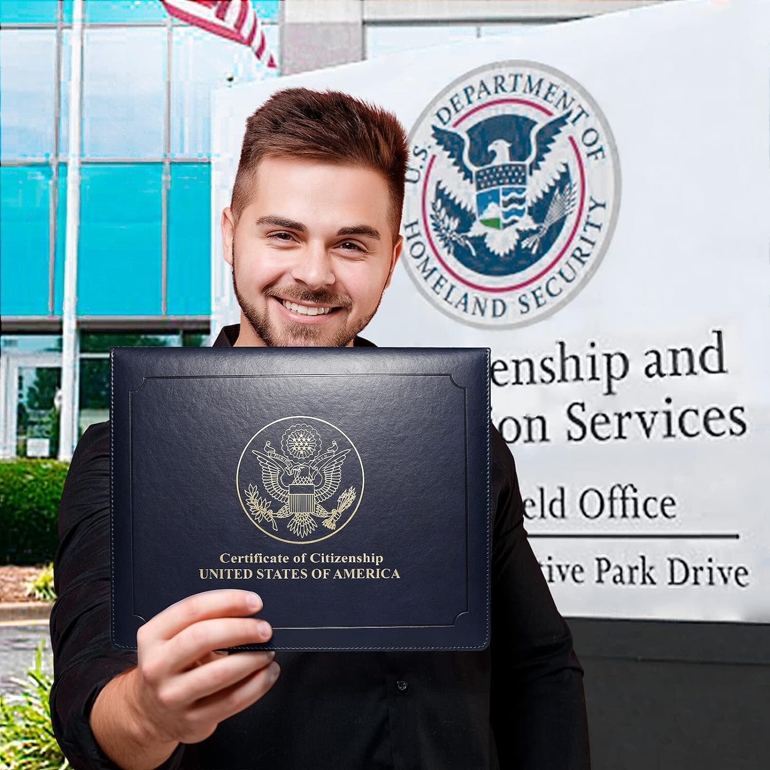 US Citizenship Certificate Holder - US Citizenship Gifts - PU Naturalization ...