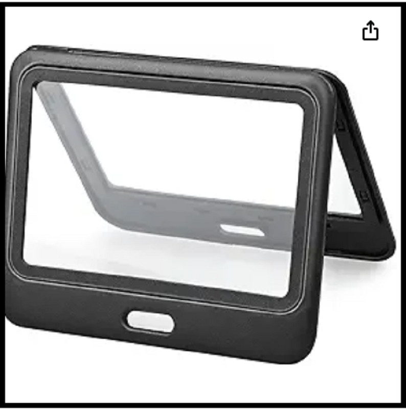 3 Pack ID Badge Holder with Double-Sided Windows Hard Plastic Horizontal ID Card