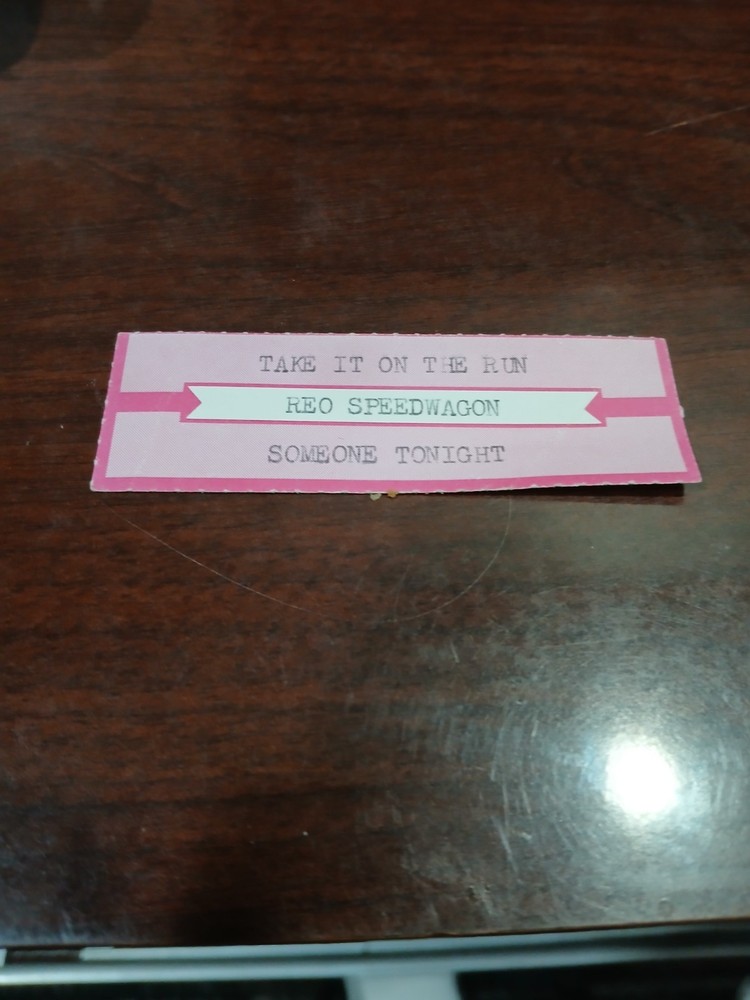 Reo speedwagon title strip