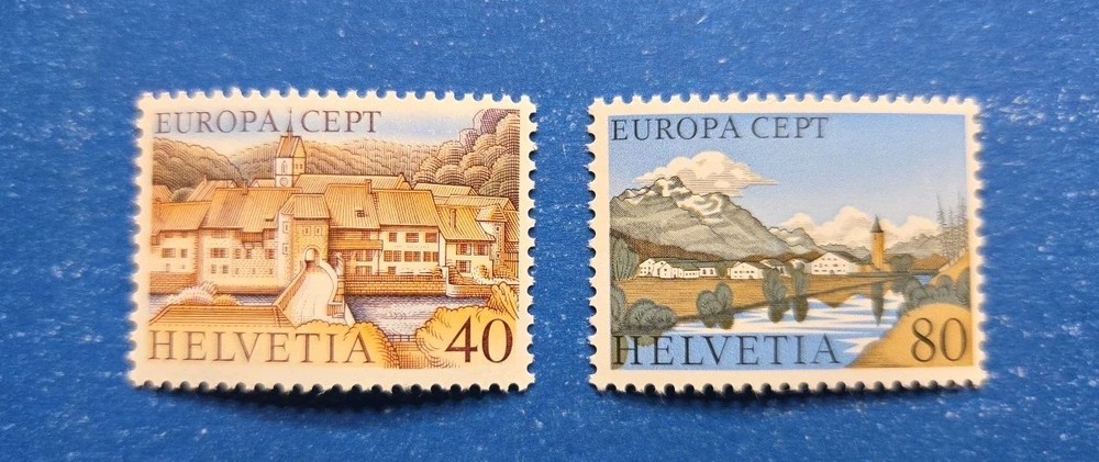 Switzerland Stamps, Scott 627-628 Complete Set MNH