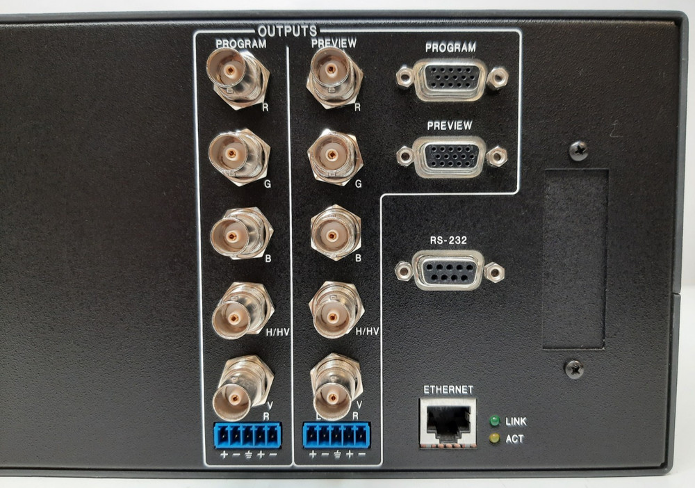 Extron ISS 108 Eight Input Seamless Audio Video Switcher