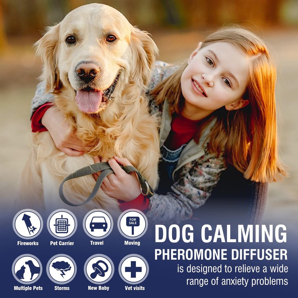 Dog Calming Diffuser Refills 6 Pack Pheromone Appeasing Pet Pheromones...