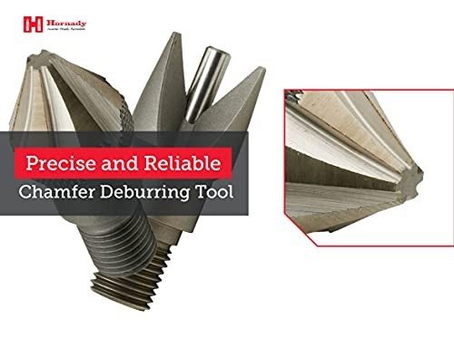 Durable Cam Lock Trimmer Deburr Tool - Chamfer & Deburring Heads for Reloading