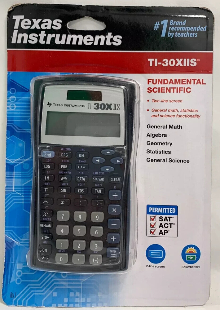 Texas Instruments TI-30XIIS Scientific Calculator