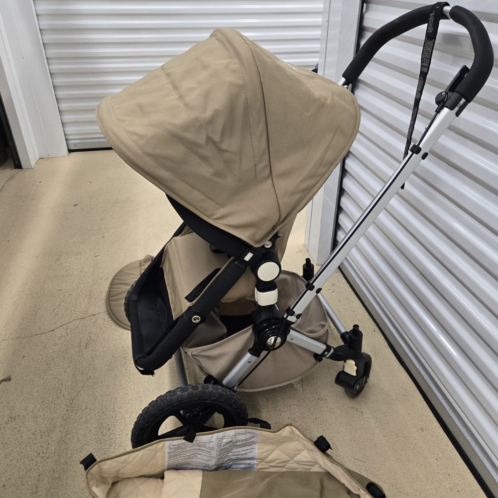 Bugaboo Frog Baby Strollers With Bassinet Attachment Brown GENTLY USED