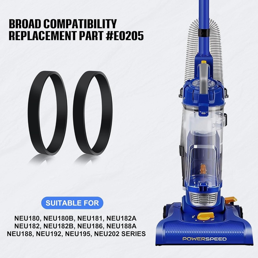 Vacuum Belt for Eureka PowerSpeed Lightweight Cleaner, Replace Parts...