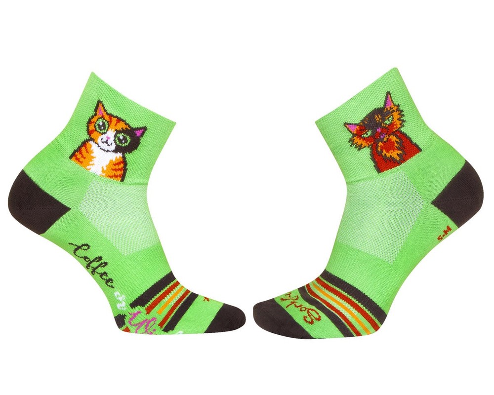 Sockguy 3" Socks (Cat Buzz)