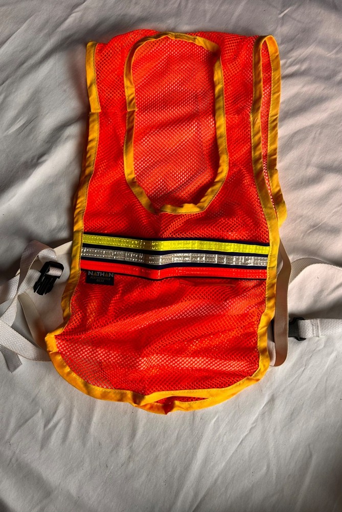 High Visibility Biking Vest | Adjustable Orange Hi Vis