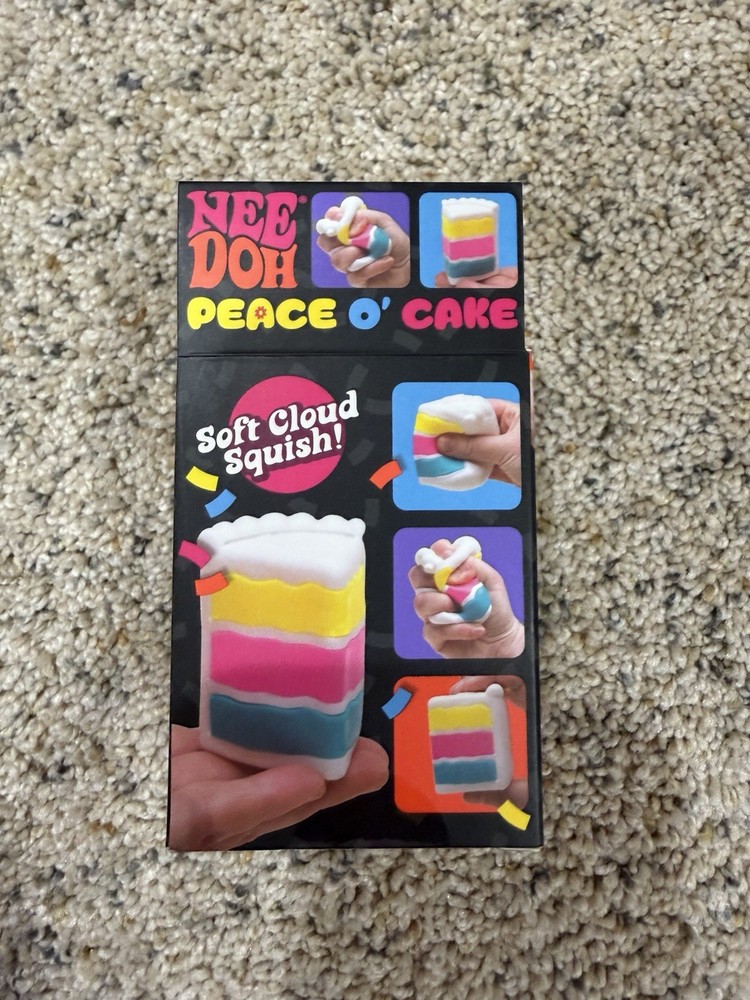 NWT One NeeDoh Peace O’ Cake