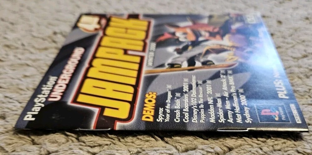 PlayStation Underground Jumpack Winter 2000 Manual