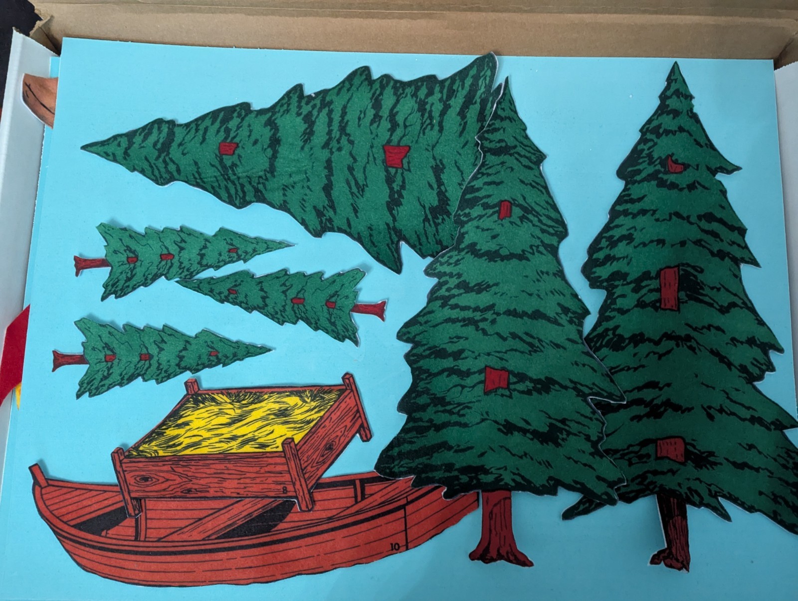 Betty Lukens Thru Bible in Felt Two Ways, Christian Armor, Trees, Fruit OfSpirit