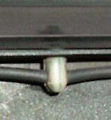7 Genuine Vespa PX T5  LML Side Panel Indicator Wire Mounting Clips