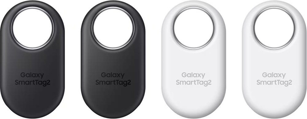 Samsung - Galaxy SmartTag2 - Black and White