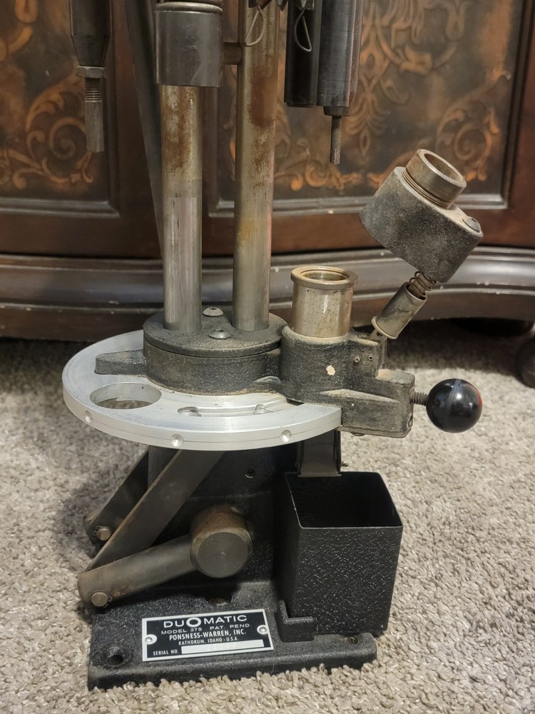 PONSNESS WARREN Duomatic 375 Shotshell Reloading Reloader 12 Guage