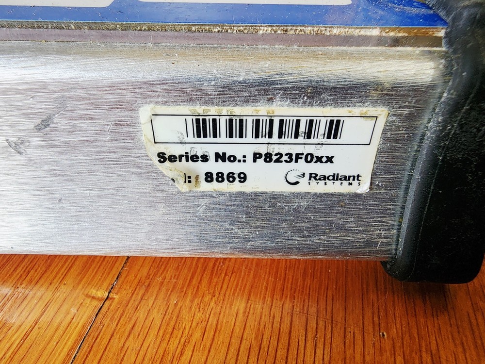 Radiant Systems P823F0xx Bump Bar