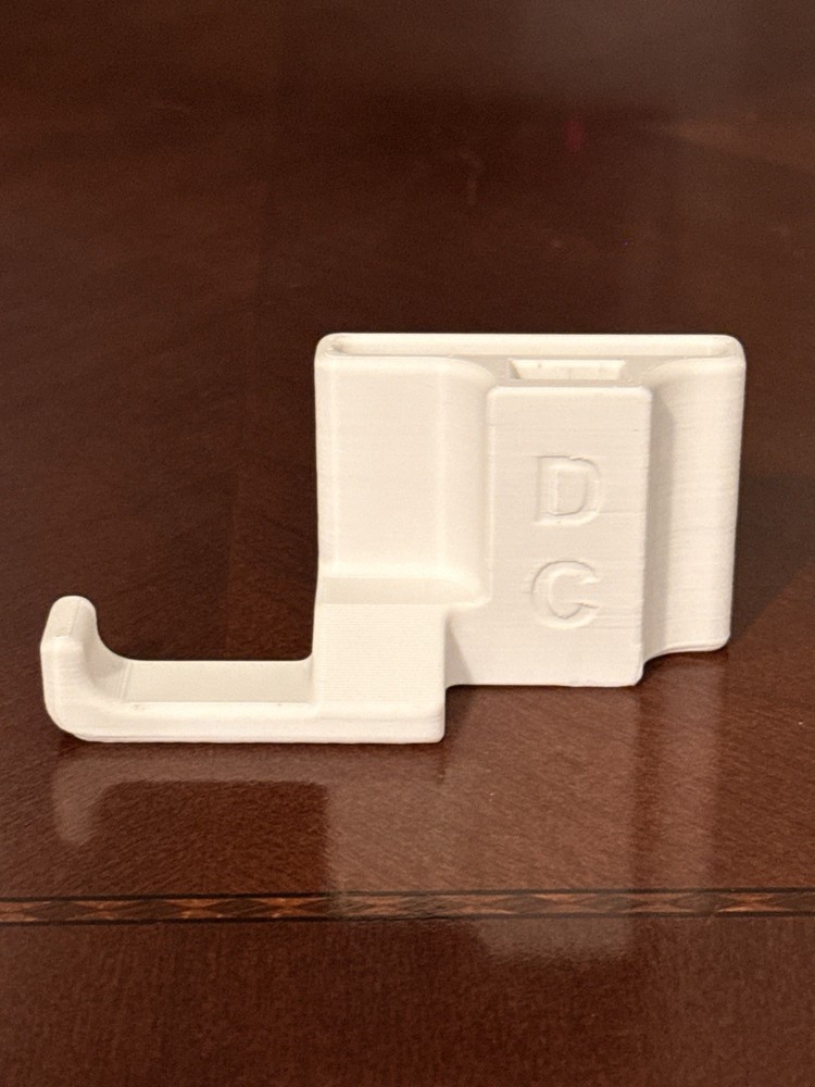 Compact Airbus Headset Controller Mount for David Clark PRO‑X, PRO‑X2, and ONE‑X