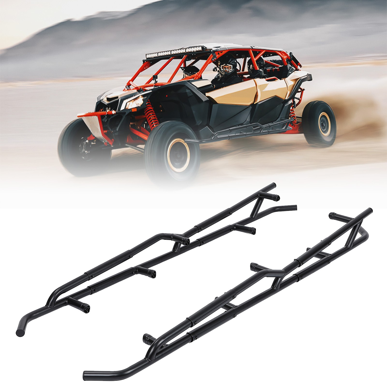 Nerf Bars Rock Sliders for 2017-2026 Can-Am Maverick X3 Max R RR # 715003888