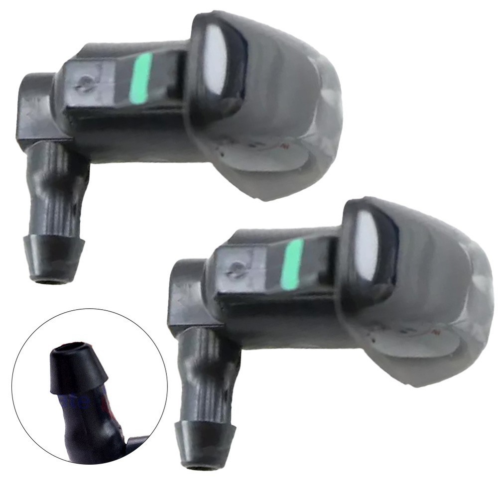 Windshield Spray Nozzle Easy Installation Plastic Material For 80 Series HZJ